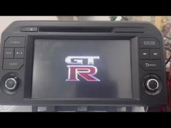 Sistema de cámara de automóvil 360 con Carplay para Nissian GTR 1080P DVR de grabación en bucle