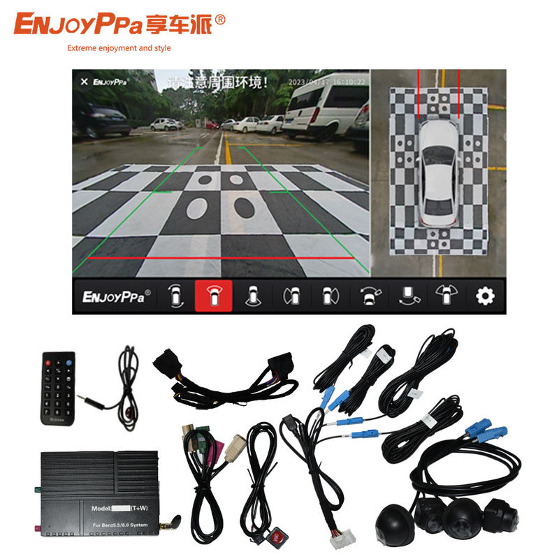 Vista de los alrededores Sistema de cámara 360 para Benz 6.0 Loop Recording