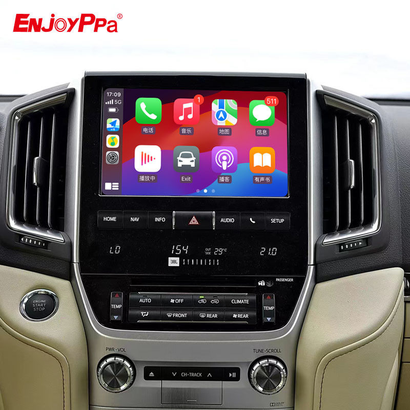 Sistema de cámara de automóvil 360 con Carplay para Toyota Land Cruiser de 16 a 20 años 570 XVR V8