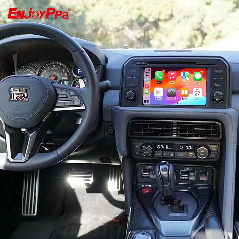 Sistema de cámara de automóvil 360 con Carplay para Nissian GTR 1080P DVR de grabación en bucle