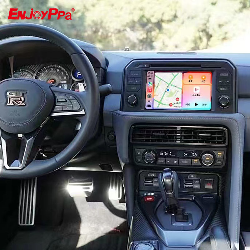 Sistema de cámara de automóvil 360 con Carplay para Nissian GTR 1080P DVR de grabación en bucle