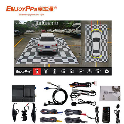 Sistema de cámaras de circuito cerrado de automóviles con pantalla táctil para asistencia de estacionamiento Mazda CX8