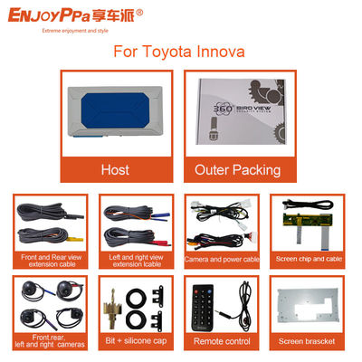 Sistema de cámara automática de alta resolución 360 para Toyota Innova Asistencia de estacionamiento