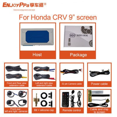 Innovador sistema de cámara de visión 360 del coche para Honda CRV 9 pulgadas de pantalla de visión nocturna