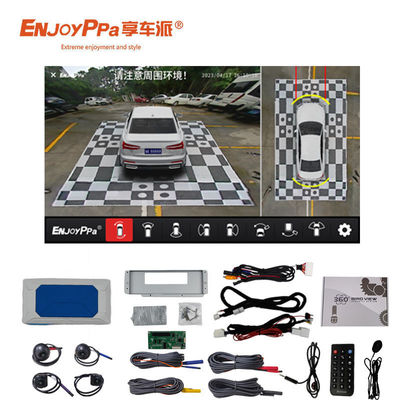 1080P 360 Vista Sistema de cámara de coche Para Mitsubishi Xforce 12.3 pulgadas de pantalla