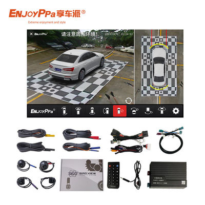 Pantalla táctil vista 360 de alrededor Kit de cámara de coche para BMW ID 9 1080P