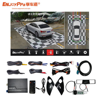 Sistema de cámara de vista de pájaro 360 montado por Porsche