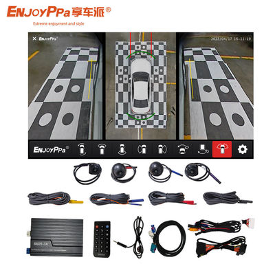 HD CMOS 360 Sistema de cámara de circuito cerrado para automóviles Porsche 4 Way Driving Recorder