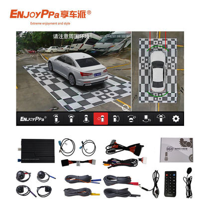 Sistema de cámara de automóvil de 360 grados con pantalla táctil para Lexus RX fácil de instalar