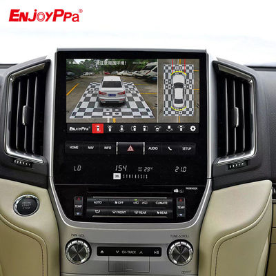 Sistema de cámara de automóvil 360 con Carplay para Toyota Land Cruiser de 16 a 20 años 570 XVR V8