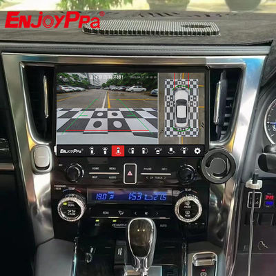 Impresoras de aparcamiento de automóviles de 360 ° con Carplay para Toyota Alphard serie 30
