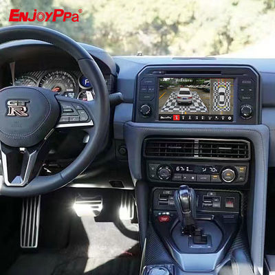 Sistema de cámara de automóvil 360 con Carplay para Nissian GTR 1080P DVR de grabación en bucle