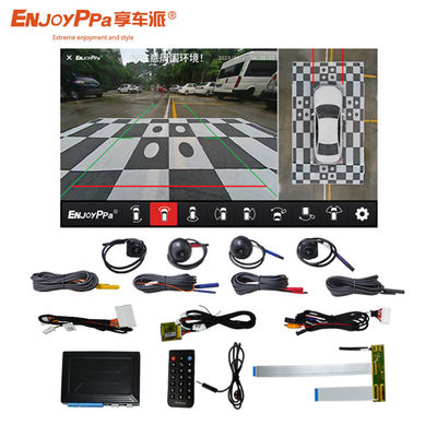 Plug And Play Fish Eye 360 Sistema de cámara de coche con control táctil para Vinfast 5